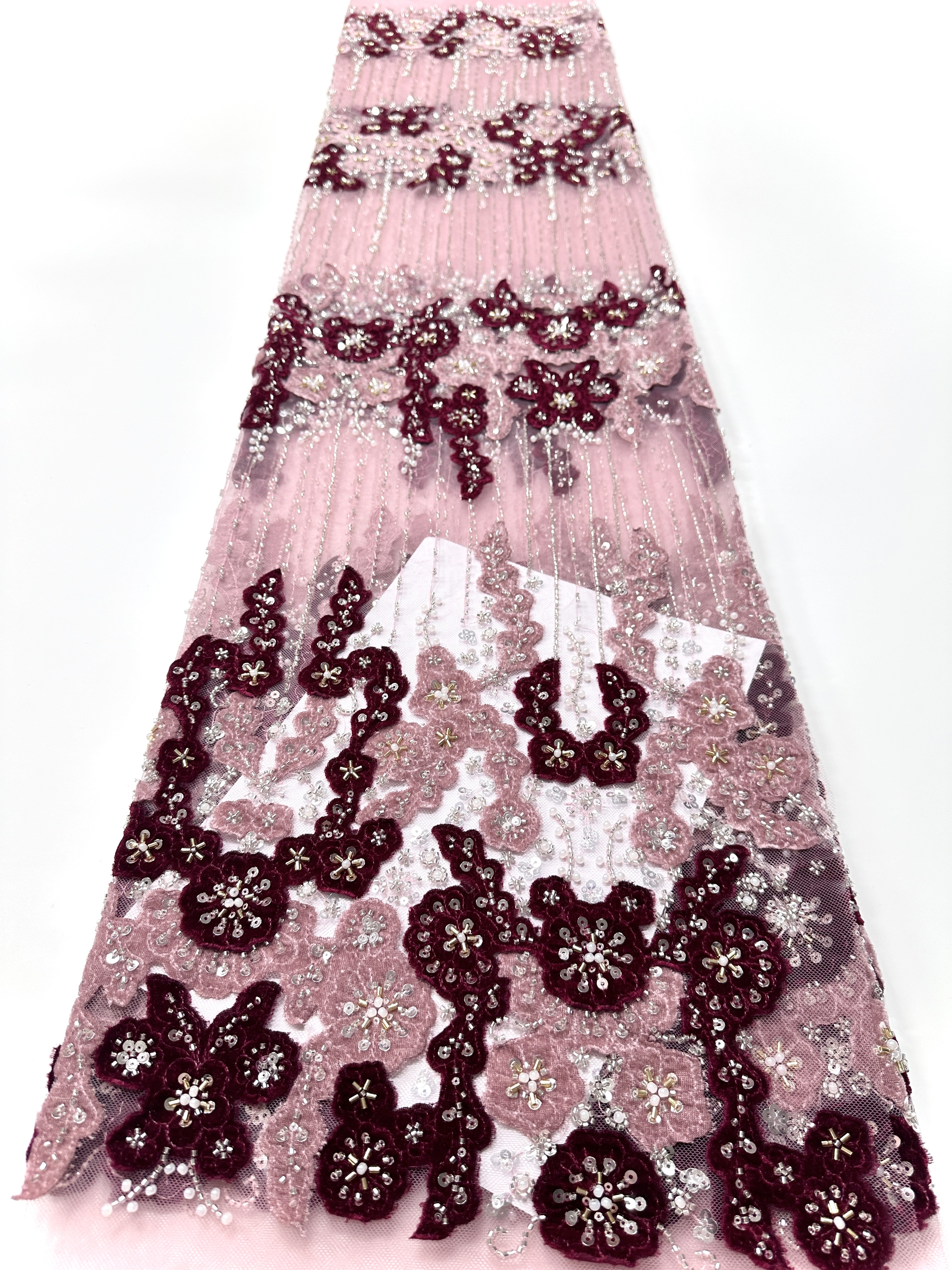 2025 New Design Luxury French  - Sewing Velvet Fabric recension och pris