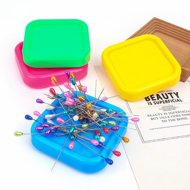Square Magnetic Box Needle Suc - Sewing Pin Cushion recension och pris
