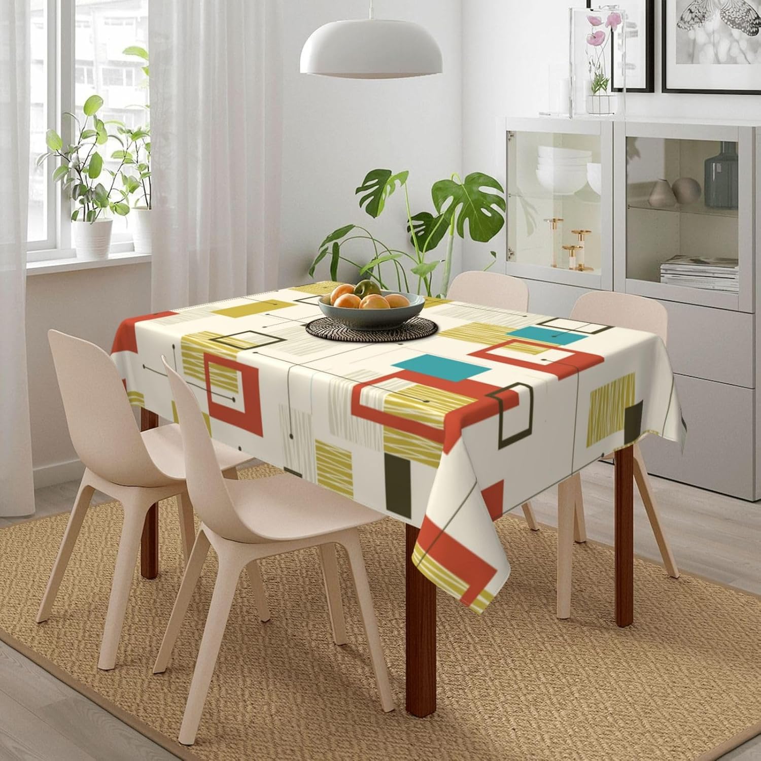 Abstract Geometric Mid Century - Century Textile & Sewing Supply Hours recension och pris