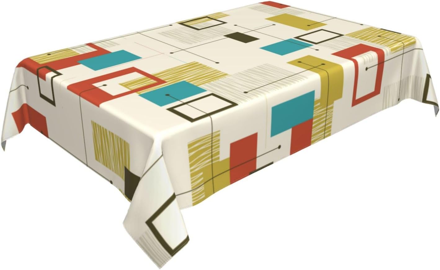 Abstract Geometric Mid Century - Century Textile & Sewing Supply Hours recension och pris