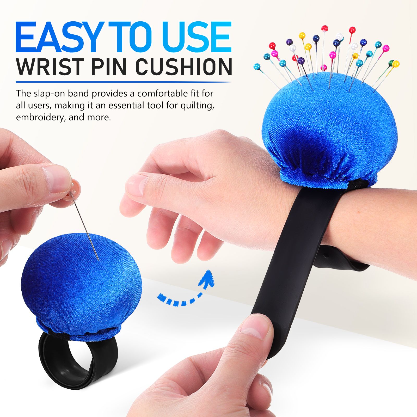 Wrist Pin Cushion Sewing Needl - Sewing Pin Cushion recension och pris