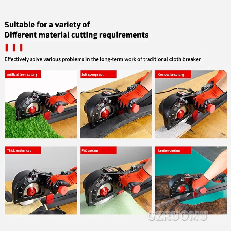 168MM 110V Electric Rotary Fab - Rotary Cutter Fabric recension och pris