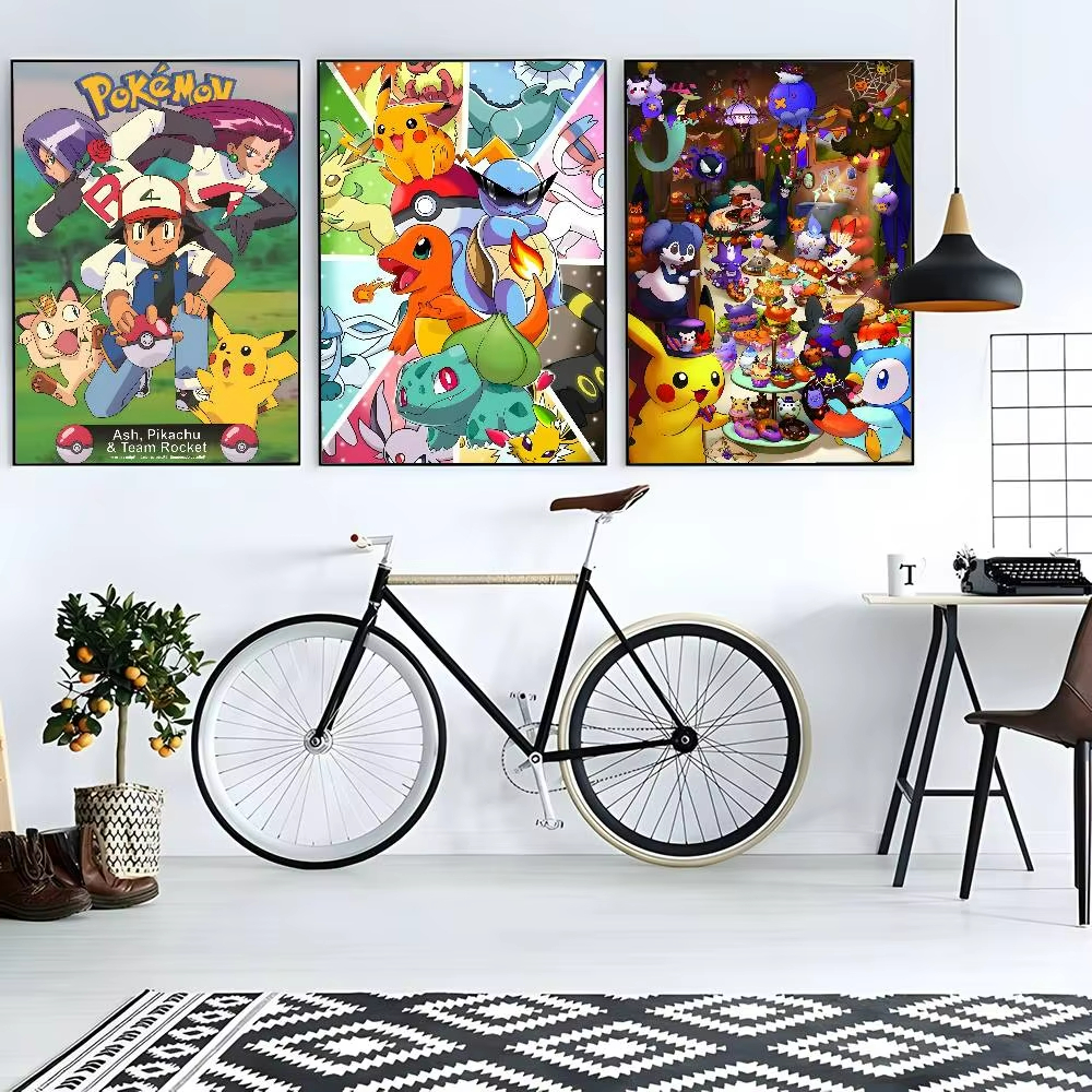 1pc frameless Cartoon Pokemon  - Sewing Art recension och pris