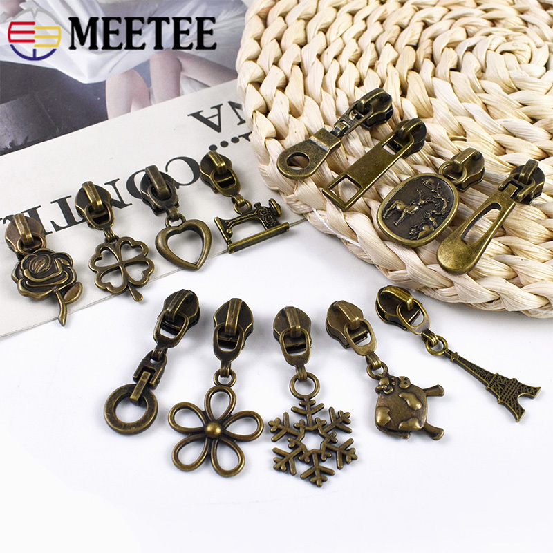 10/20/30Pcs 5# Bronze Metal Zi - Textile And Sewing Supply recension och pris