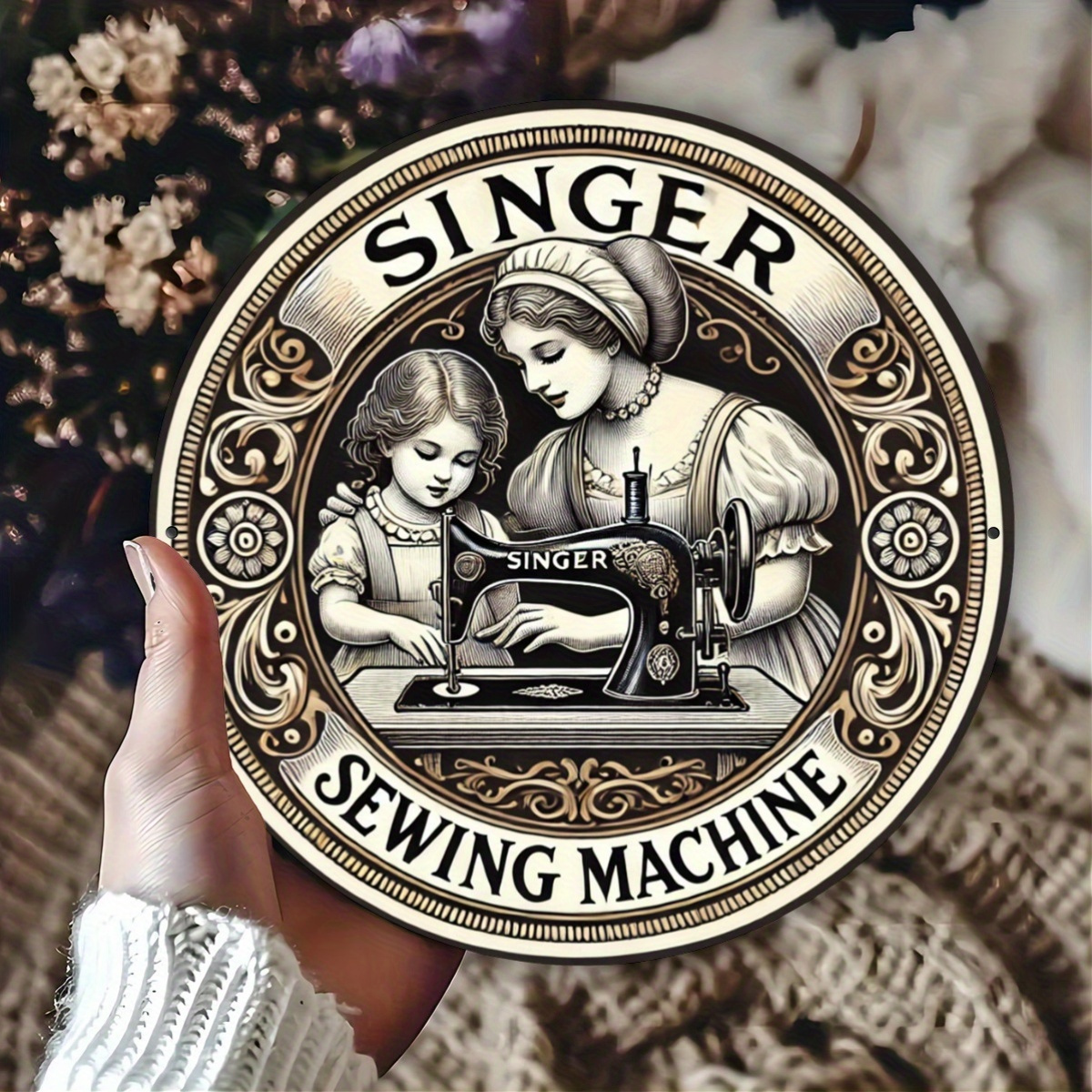 1pc Vintage Singer Sewing Mach - Sewing Art recension och pris