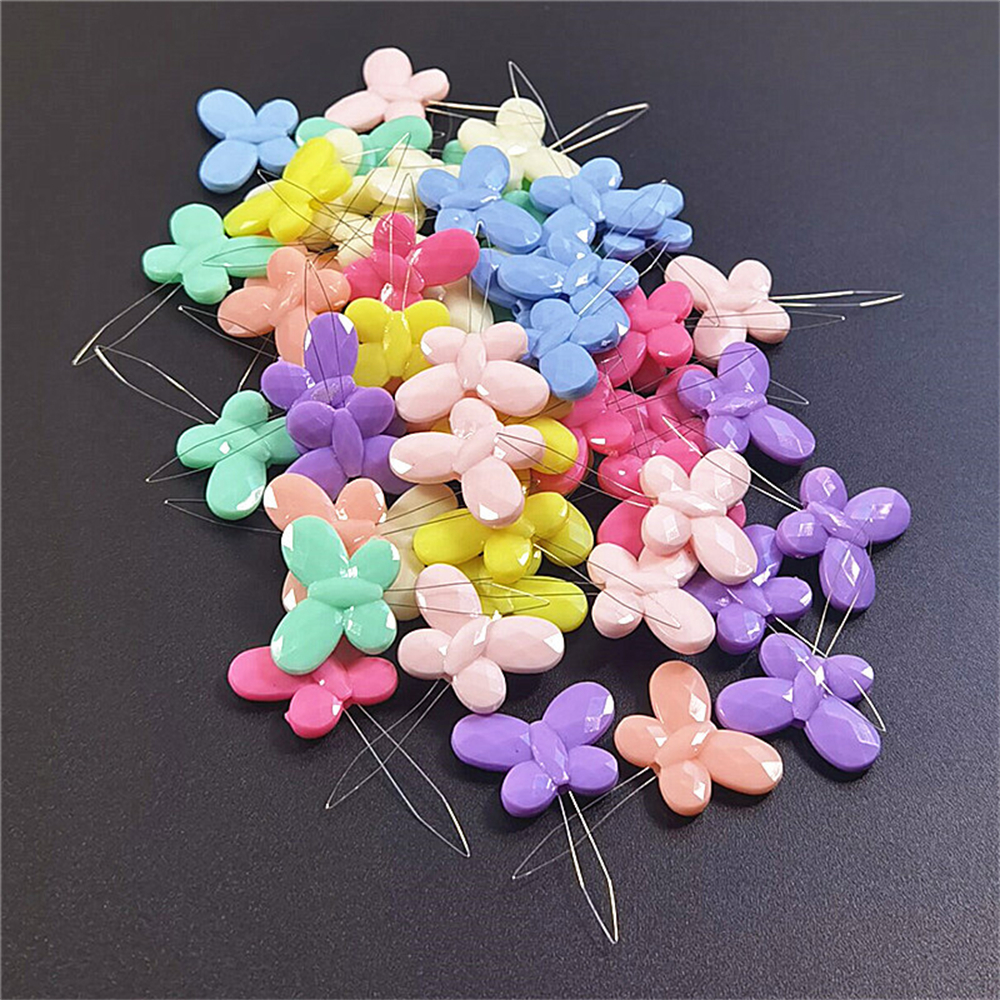 10-50pcs Random Color Needle T - Needle Threader Tool recension och pris