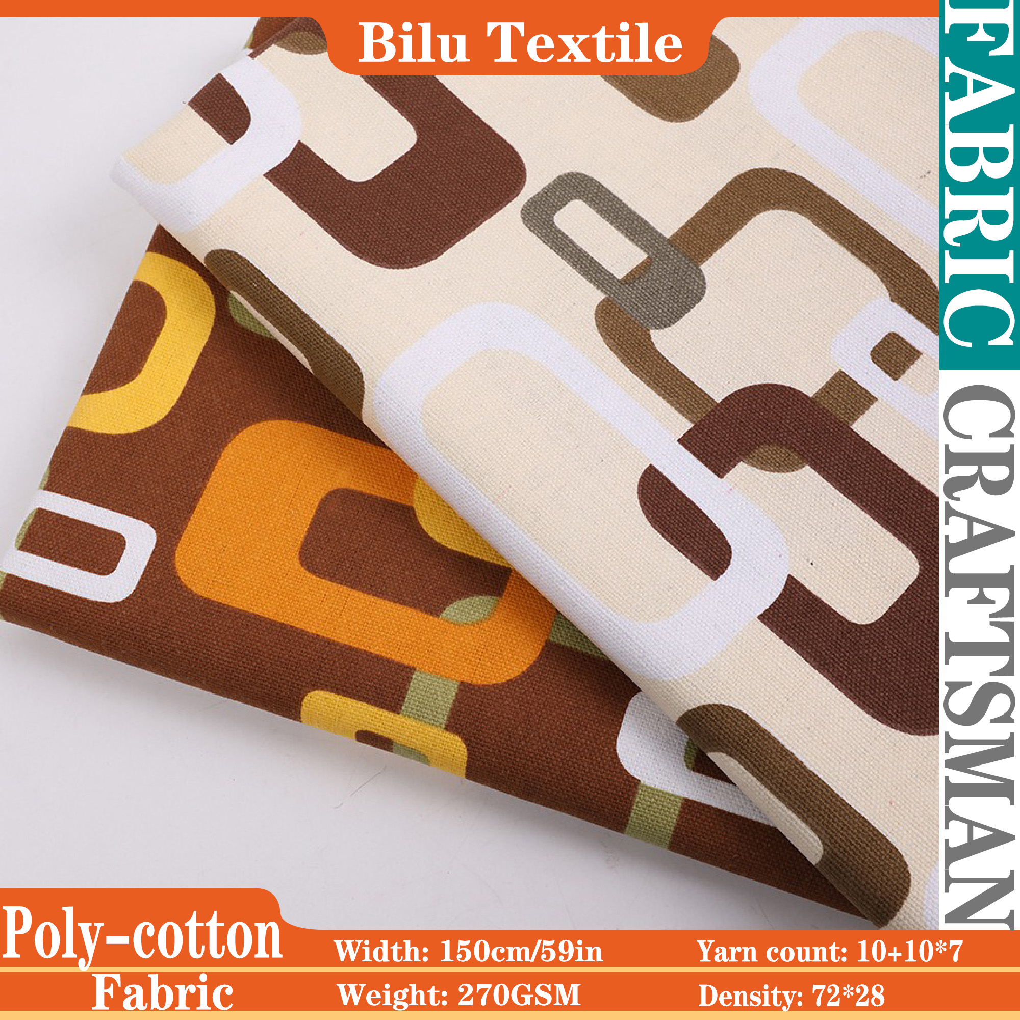 Poly-Cotton Canvas Fabric - De - Sewing And Textile recension och pris