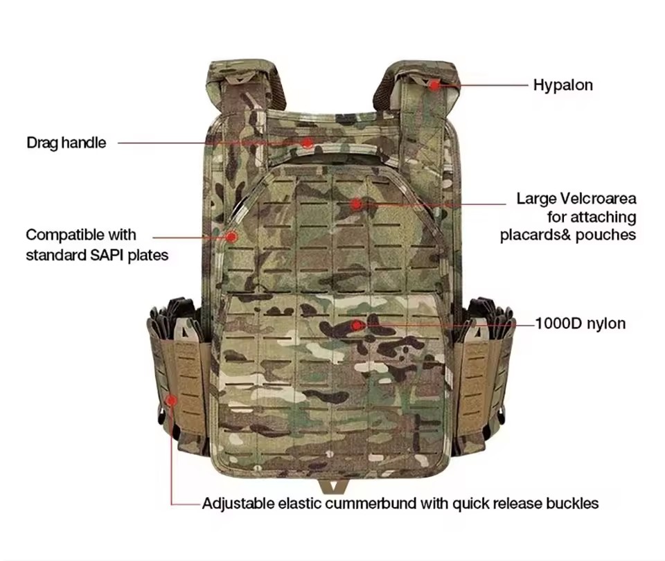 YAKEDA 6094 Tactical Gear Vest - Sewing Vest recension och pris