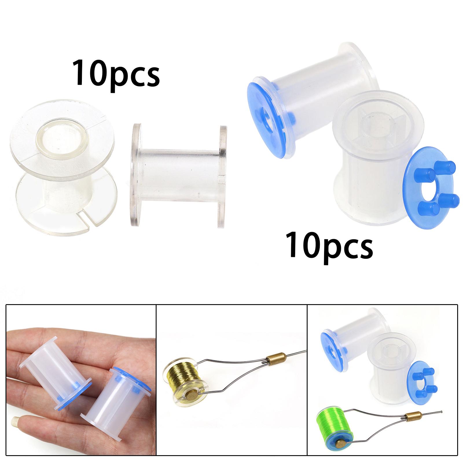 10Pcs Fly Tying Bobbin Spools  - Thread Bobbins Empty recension och pris
