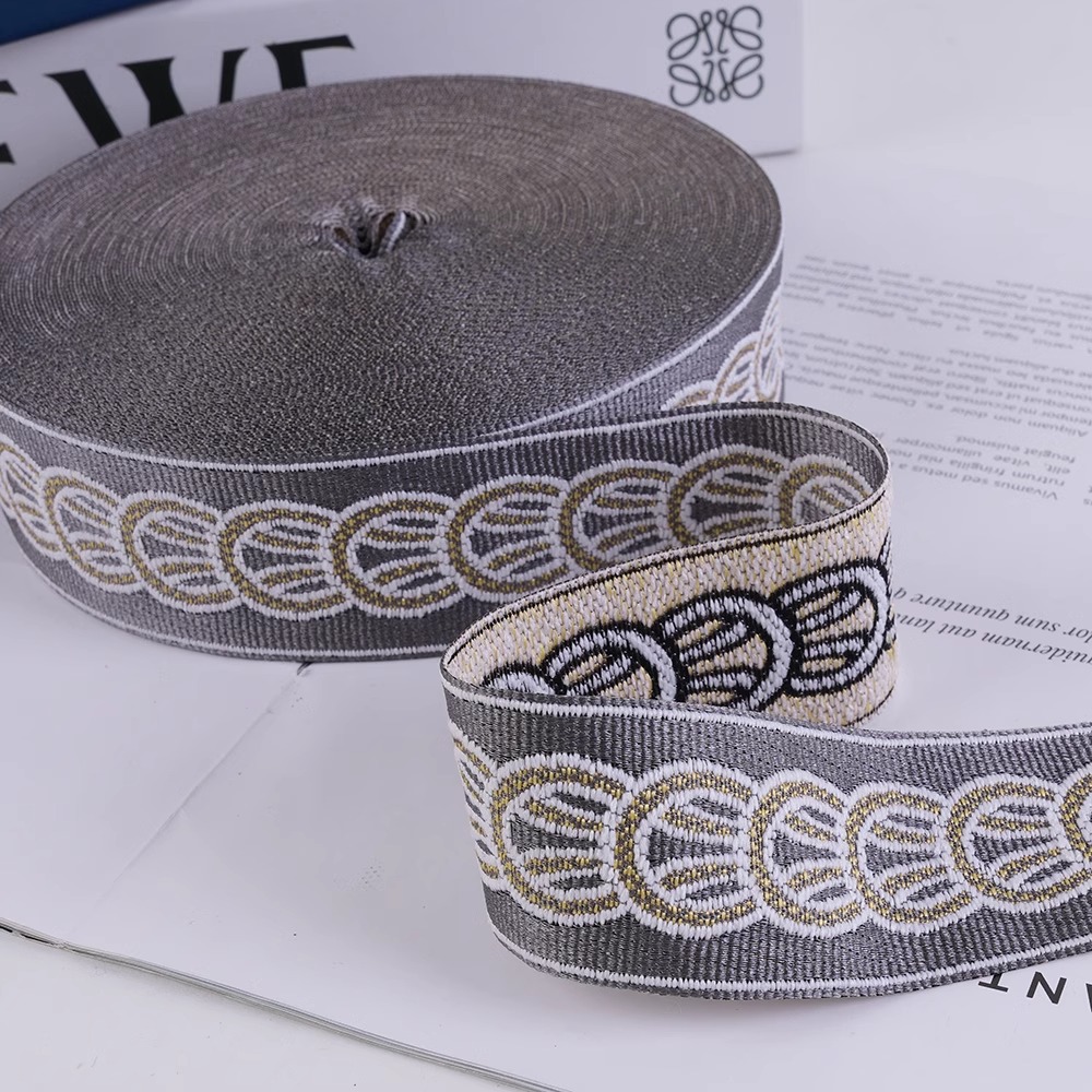 25 Meters Luxury Woven Jacquar - Sewing Thread In Textile recension och pris