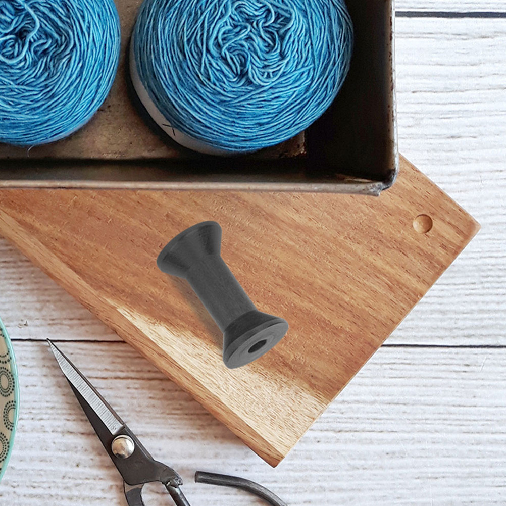 15Pcs Wooden Thread Spools Nat - Thread Bobbins Empty recension och pris