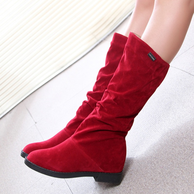 Casual Women Shoes Low Heels R - Sewing Velvet Fabric recension och pris