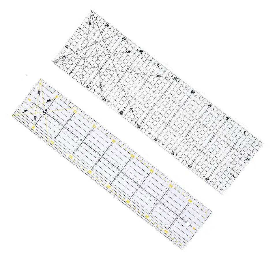 Fenrry Multisize Acrylic Patch - Sewing Gauge Ruler recension och pris