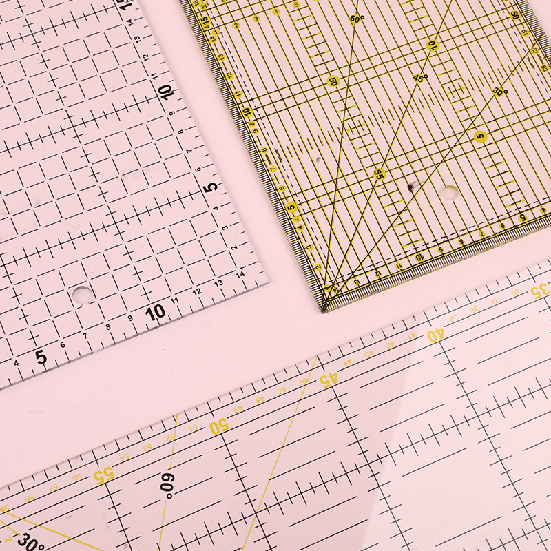 Fenrry Multisize Acrylic Patch - Sewing Gauge Ruler recension och pris